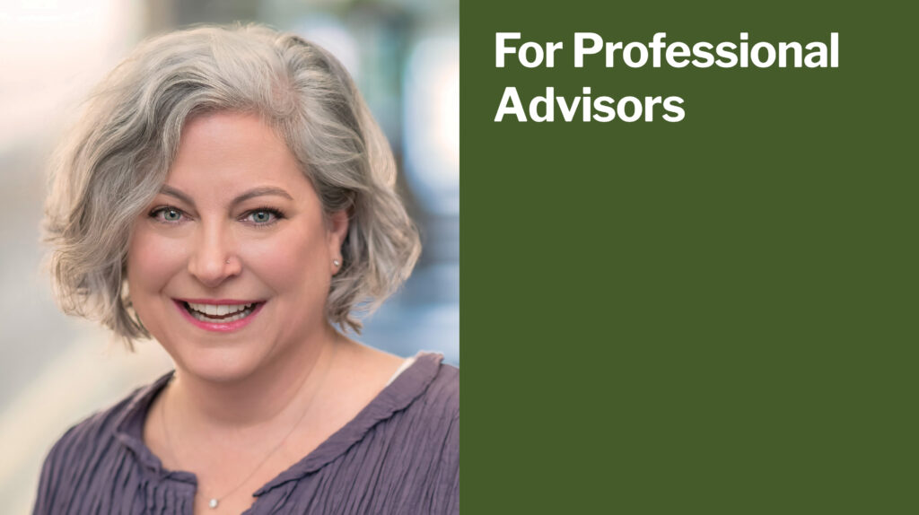 For Professional Advisors